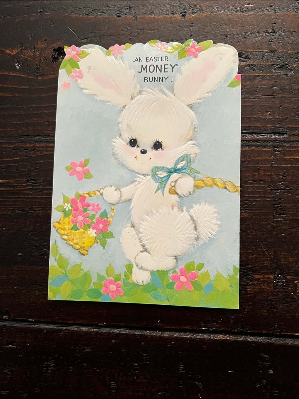 Vintage Easter Money Bunny Card (1970’s)?